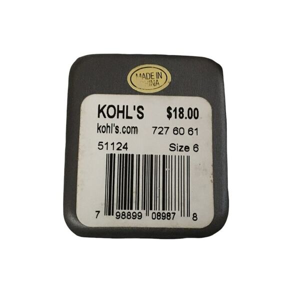 City Rox Size 6 Cubic Zirconia Ring Silver Tone - Picture 4 of 15